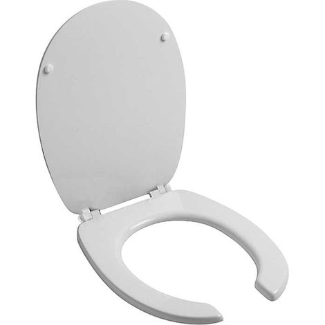 SITZ FÜR HÄNGENDE OFFENE WANDTOILETTE Weiß