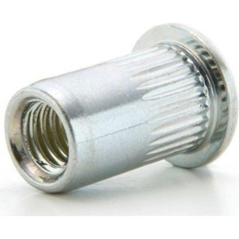 UCAFIX tuerca remachable con ala cincada metrica m-8 largo 16mm