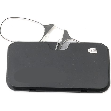 Lunettes de lecture tendance avec pince-nez, ultra-légères et pratiques pour lire sur téléphone portable, lunettes de lecture haute définition, style rétro, disponibles en stock (1/5)