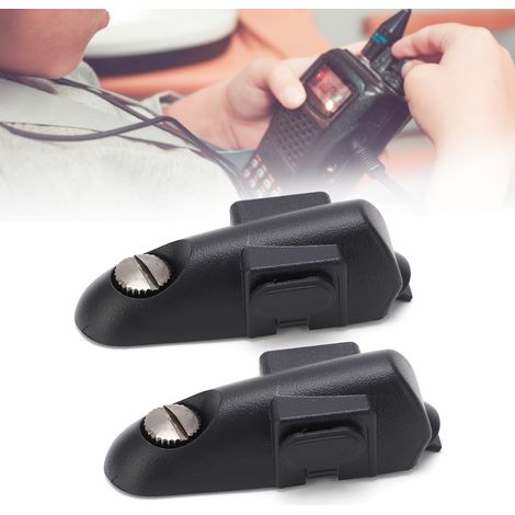 2 pièces Adaptateur Audio pour Motorola GP328 HT-750/1250/1550 MTX850LS/950 avec Connecteur 2 Broches (1/5)