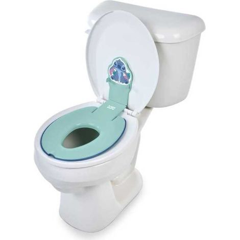DISNEY BABY - STITCH - Universal adhesive children's toilet seat reducer. Quick installation (1/3)
