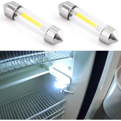 Ampoule LED de remplacement pour réfrigérateur de camping-car/caravane, 12 V CC, 214-2, lot de 2 (1/5)