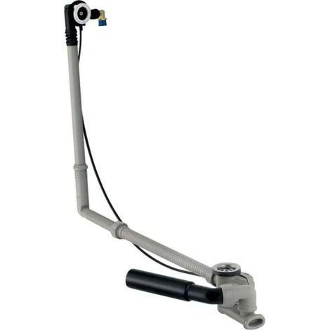 Geberit Accessori - Sistema di scarico e troppopieno per vasca da bagno con erogazione, lunghezza 730 mm, cromo 150.701.00.6