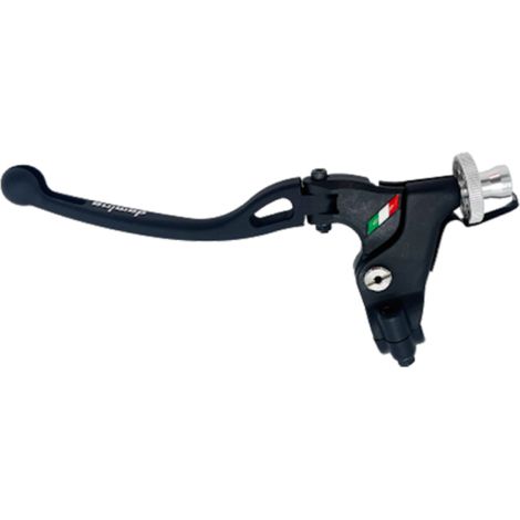 Cocotte gauche avec levier rabattable Domino pour moto 4139.04-01 (1/4)
