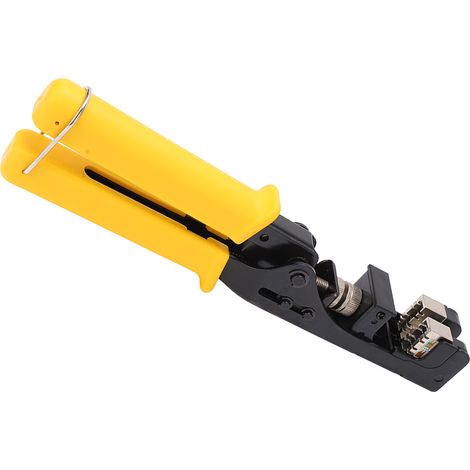 Pince à sertir à cliquet avec poignée isolante thermorésistante, sertissage électrophorèse et laminage à froid pour bornes, réglable (1/5)