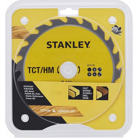 Kreissägeblatt Stanley sta13105 160 mm 40 Zähne