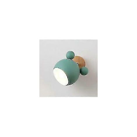Personnalit Crative Macaron Mickey Applique Murale Bche (vert, Sans Source De Lumière) (1/3)