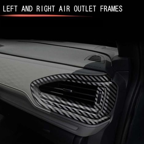 1 pair of air vent frames for the left and right air conditioning vents of the 2025 left-hand drive Subaru Forester (1/4)
