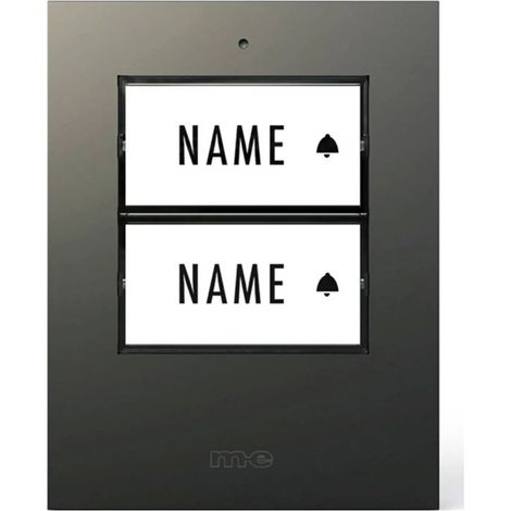 [GEBRAUCHT] B-Ware M E Modern Electronics 41412 Funkklingel Türklingel Beleuchtet Namensschild