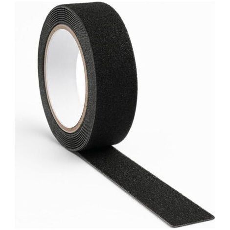 Ruban Adhésif Noir Pour Antidérapant Antidérapant Intérieur / Externe Sans Résidus 25mmx5mt (1/5)