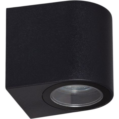 Aplique Exterior de Pared Gala Negro Negro