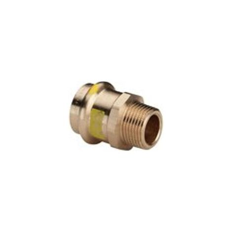 Viega Profipress Raccord réduit G, d 42mm, R 11/4 laiton rouge Modèle 2611, 346331 (1/3)