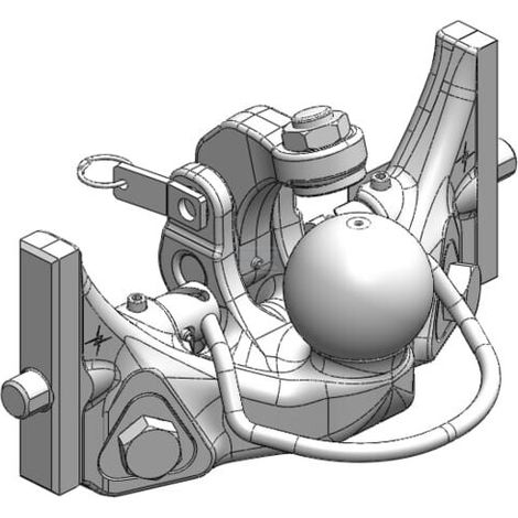 Gancio di traino K80 SCHARMÜLLER 05633555A11