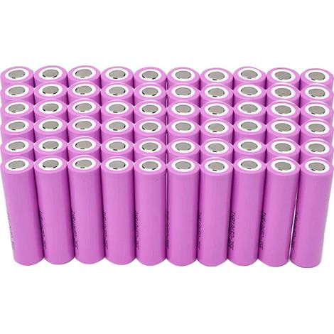 Wiederaufladbare Li-Ion-Batterie, 3500mAh Kapazität, 25A Entladeleistung, 35E-60PCS (1/2)