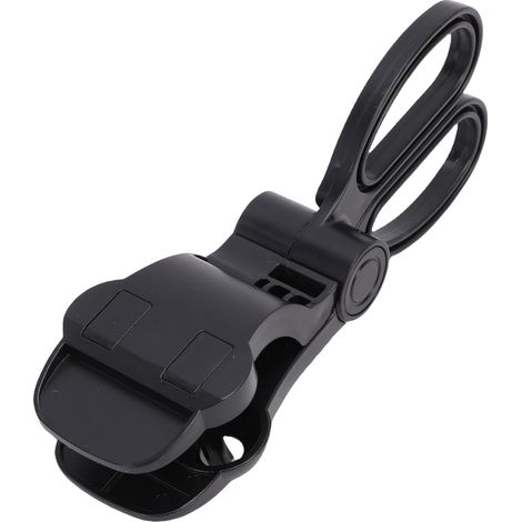 Dénoyauteur à cerises portable à double ouverture, outil pour retirer les noyaux, idéal pour la cuisine et la pâtisserie (noir). (1/5)