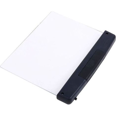 Lampe de lecture LED portable, lampe de lecture créative à panneau plat pour chambre à coucher, panneau lumineux de lecture à lumière forte (1/4)