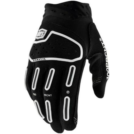Gants noirs 100 % Cross/Enduro Airmatic 2, taille M