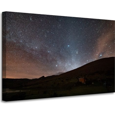 Lienzo impreso "Cielo estrellado espacial" 90x60