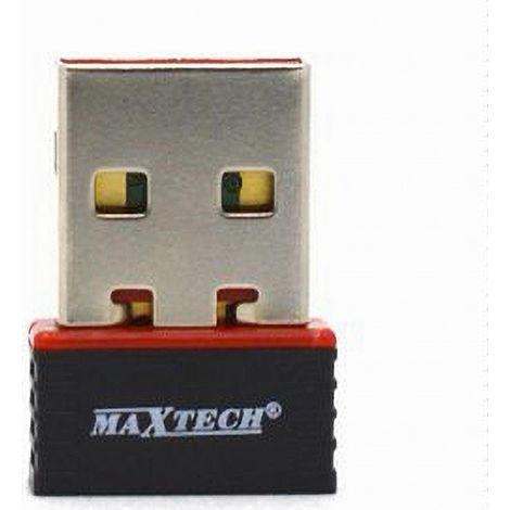 Trade Shop - Usb Adapter Wireless Nano 150mbps Wifi Para Pc Notebook Antenna Maxtech Wi-fip001 - (1/3)