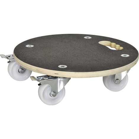 WAGNER Pflanzenroller Maxigrip rund Ø 38 cm Tragkraft bis max. 250 kg Pflanzenroller