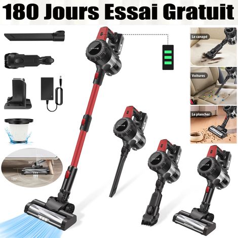 Aspirateur à bâton sans fil Aspirateur ménager sans fil Alimenté par batterie (1/4)
