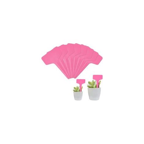 Etiquette Potager de Type T,50 Pièces Plantes Type T Plastique Etiquette,Etiquettes Plantes,Etiquette Semis,Imperméables étiquettes,pour Jardin Plantes en Pot Accessoires À Effet De Serre H54 (1/5)