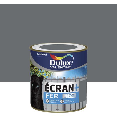 Peinture Ecran Fer Brillant 0.5l Anthracite - Dulux Valentine (1/3)