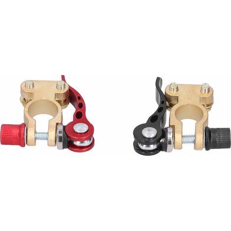 2 pièces pinces de batterie à déconnexion rapide coupe-circuit pour bateau UTV tracteur 12V 6V 24V (1/5)
