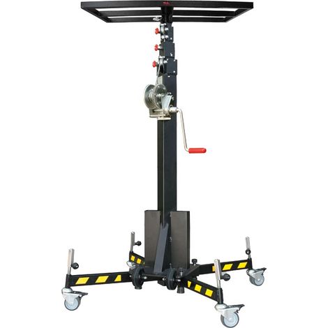 Carrello Elevatore ELC-730/R con Discesa Automatica - Altezza Max 4,56m - Portata 125kg - 4 Segmenti