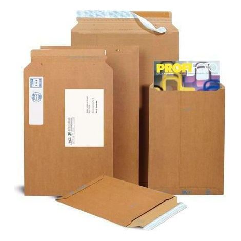 Versandtasche Suprawell Maße 370x540mm B3 Wellpappe braun SK TRANSPAK (1/2)
