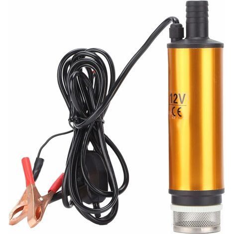 Pompe Submersible Électrique, Pompe Submersible Électrique DC Portable Mini 12V DC 30L/Min Pour L'eau De Kérosène Diesel (1/5)