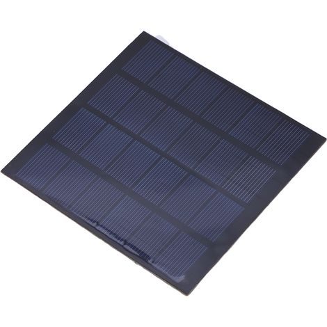 Mini-Solarpanel-DIY-Ladegerät 6V 1,5W monokristallin für Fahrrad, Handy, Powerbank, Camping (1/5)