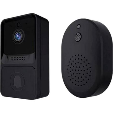 VURAHOME -Smart Home WIFI sonnette sans fil sonnette de porte caméra de sécurité interphone de Vision nocturne pour appartements et maison (1/5)