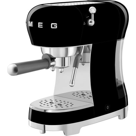 Cafetera Express 15 Bares Smeg ECF02BLEU Negra (1/4)