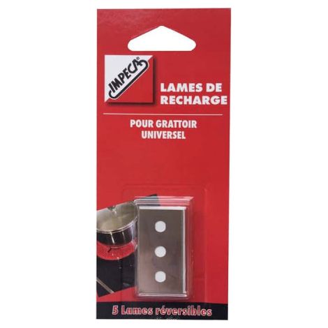 Lamas de recarga para raspador X5 130268 - Impeca