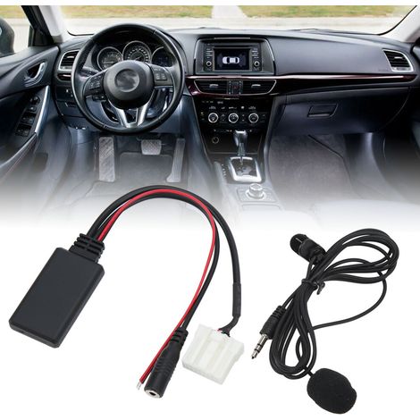 Adaptador Bluetooth 5.0 AUX de 150 cm para Mazda 2, 3, 5, 6 y RX8.