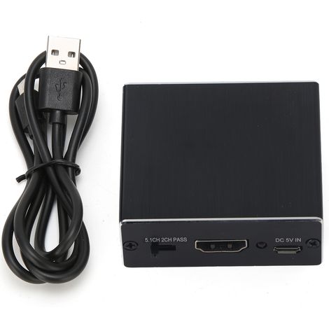 Extracteur Audio DTS 4K SPDIF HDMI RCA - Séparateur Compatible Home Cinéma (1/5)