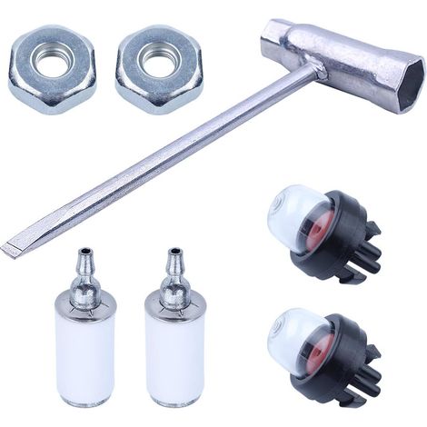 Adefol 13 mm x 19 mm Tournevis Tronçonneuse Clé Mélange pour Stihl MS250 MS170 MS210 MS230 023 Moteur avec Filtre à Carburant Écrou de Barre (1/5)