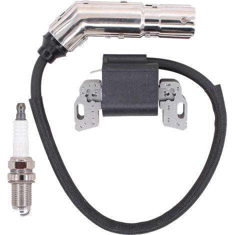 Bobine d\'allumage et bougie d\'allumage pour tondeuse Briggs & Stratton 595304 795315 799650 592841