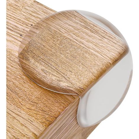 Protectores de esquinas para bebés, protectores de esquinas para muebles, topes y almohadillas para cubrir los bordes afilados de las mesas (paquete de 18) (1/5)