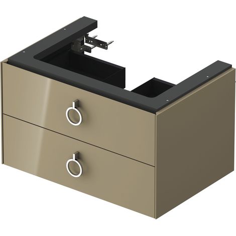 Duravit White Tulip, meuble sous-lavabo suspendu, largeur 684 x (1/3)