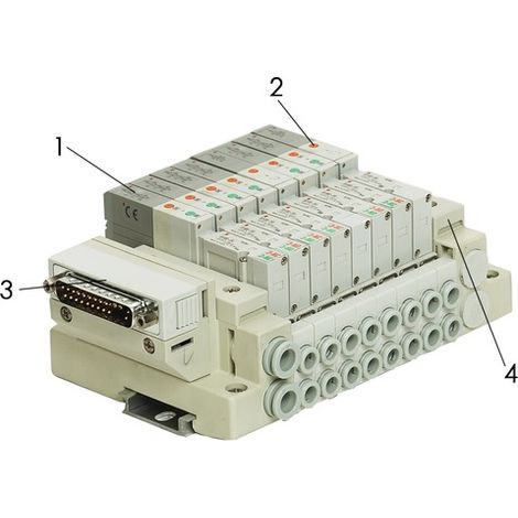 GF D-Sub-Stecker 25-polig zu PV2000 mit Anschlusskabel