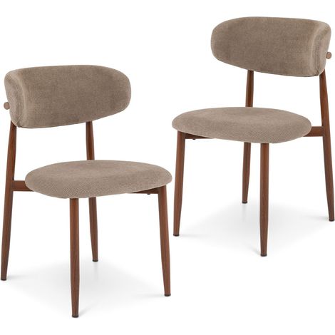 Lot de 2 chaises ACOSTA Beige (Lot de 2) (1/5)