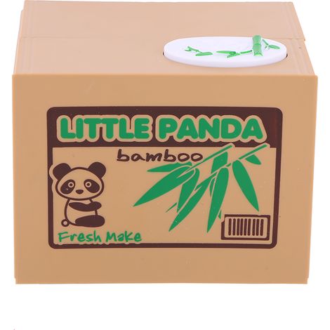 Tirelire Panda, tirelire voleuse de pièces automatique (1/5)
