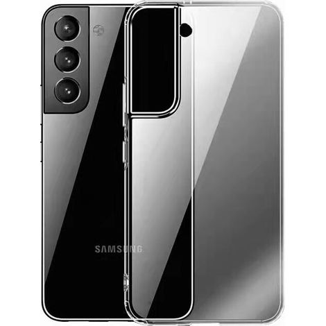 Coque ultra fine sign pour samsung galaxy s22 - transparente