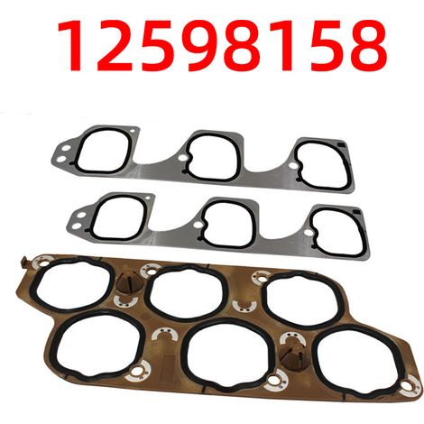 Joint de collecteur d'admission 12598158 compatible avec Chevrolet Malibu, Cadillac SRX, CTS et STS (1/5)