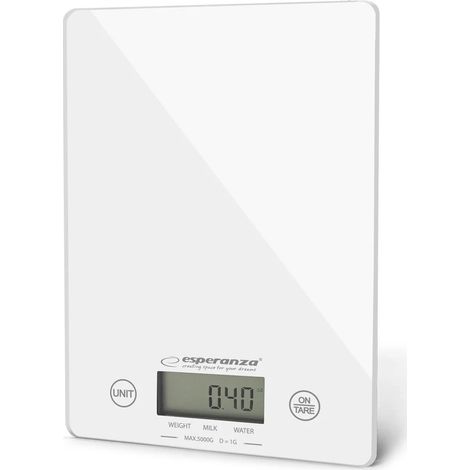 Balance de cuisine numérique White Lemon pour la maison et accessoires de barbecue