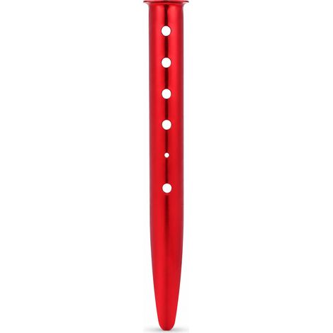 Piquet de sable en aluminium U ultra léger 31 cm rouge (1/5)