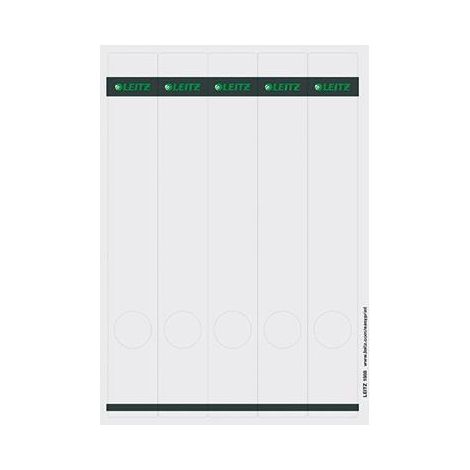 Leitz Ordneretikett 16880085 lang/schmal Papier gr 125 St./Pack. (1/3)