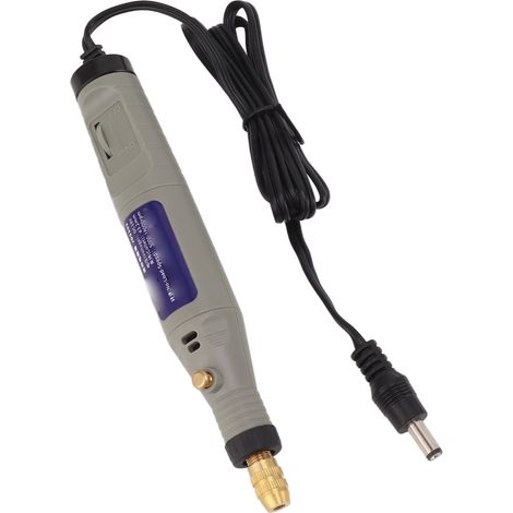 Crayon électrique 18V, outil rotatif multifonction vitesse variable, pour perçage, découpe, gravure, prise UE 100-240V (1/5)